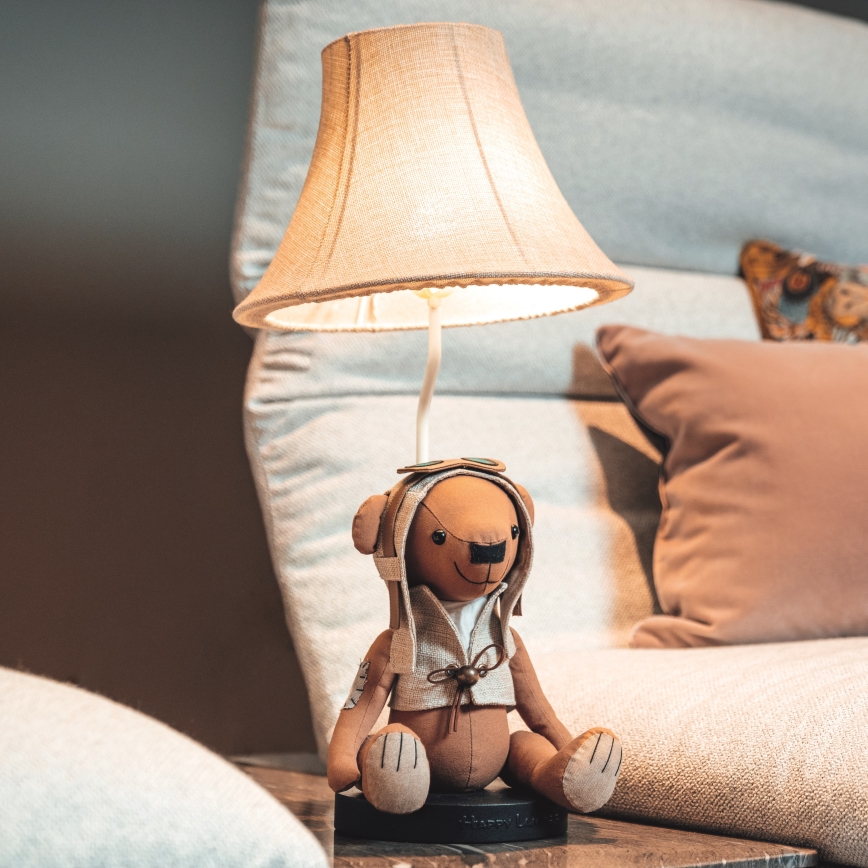 Happy Lamps - LED Detská stolná lampa CHARLES LED/5,4W/230V medveď