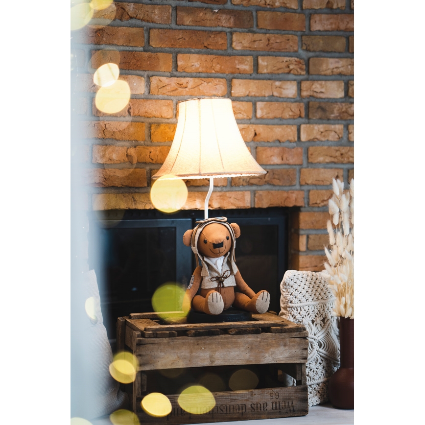 Happy Lamps - LED Detská stolná lampa CHARLES LED/5,4W/230V medveď