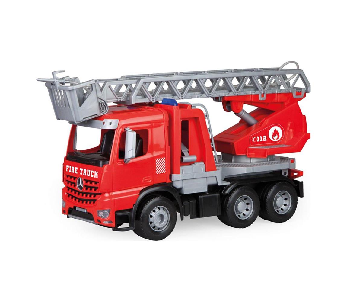 Lena Hasičské auto Mercedes s rebríkom WORXX 47 cm červené/šedé 43004615
