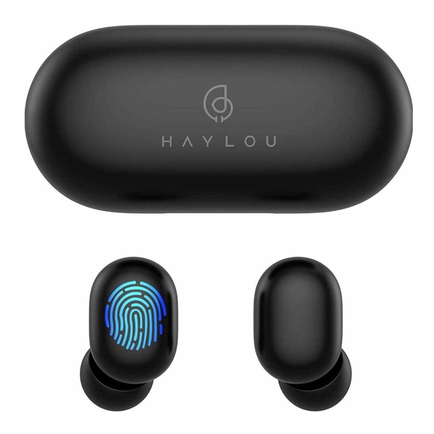 Haylou - Vodotesné bezdrôtové slúchadlá GT1 Plus Bluetooth čierna
