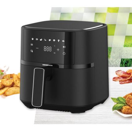 Heinner HAF-B4BK1500 - Teplovzdušná fritéza 4 l, 1500 W, 230 V, čierna