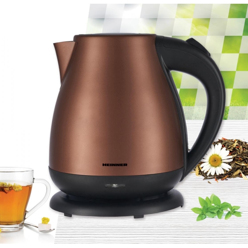 Heinner HEK-17IXC - Rýchlovarná kanvica 1,7 l 2200W/230V medená