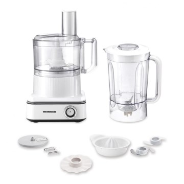 Heinner HFP-K1000WP - Kuchynský robot 1000W/230V biela