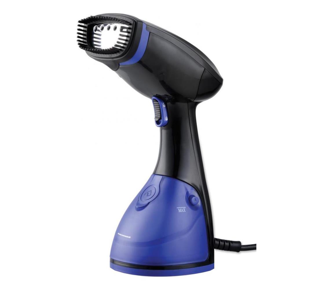 Heinner HGS-1600BK - Ručný parný naparovač na odevy 1600 W/230 V čierna/modrá HGS-1600BK