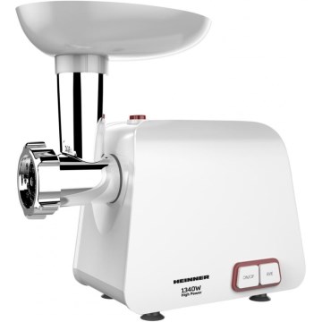 Heinner MG-1340WH - Mlynček na mäso 1340W/230V biela