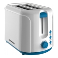 Heinner TP-750BL - Hriankovač s dvoma štrbinami 750W/230V biela/modrá