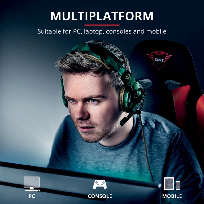 Herné slúchadlá s mikrofónom