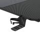 Herný stôl FALCON s LED RGB podsvietením 156x60 cm čierna