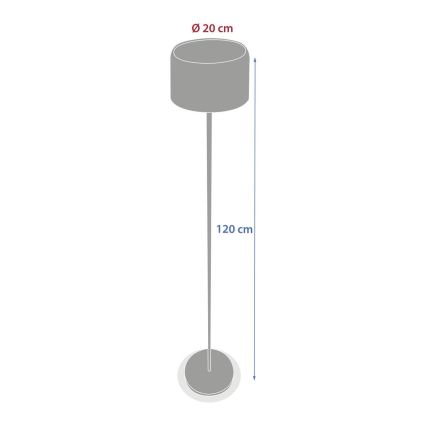 Hesperide - LED solárna lampa BOLTY LED/3,7V 2600 mAh IP65 antracit