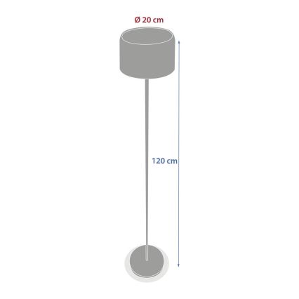 Hesperide - LED solárna lampa BOLTY LED/3,7V 2600 mAh IP65 béžová