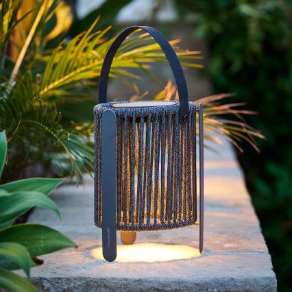 Hesperide - LED solárna lampa LINY LED/3,7V 2600 mAh IP54 antracit