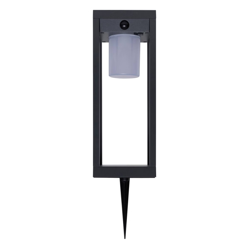 Hesperide - LED solárna lucerna s pohybovým a súmrakovým senzorom PIKY LED/3,7V 2600 mAh 40 cm IP65 antracit