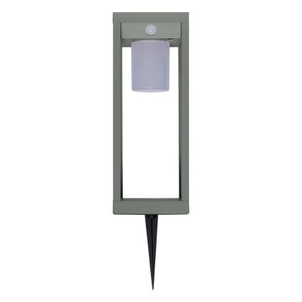 Hesperide - LED solárna lucerna so snímačom pohybu PIKY LED/3,7V 2600 mAh 40 cm IP65 zelená