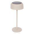 Hesperide - LED solárna stolná lampa BOLTY LED/3,7V 2600 mAh IP65 béžová