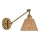 Hinkley - Bodové nástenné svietidlo ARTI 1xE27/60W/230V zlaté/hnedé