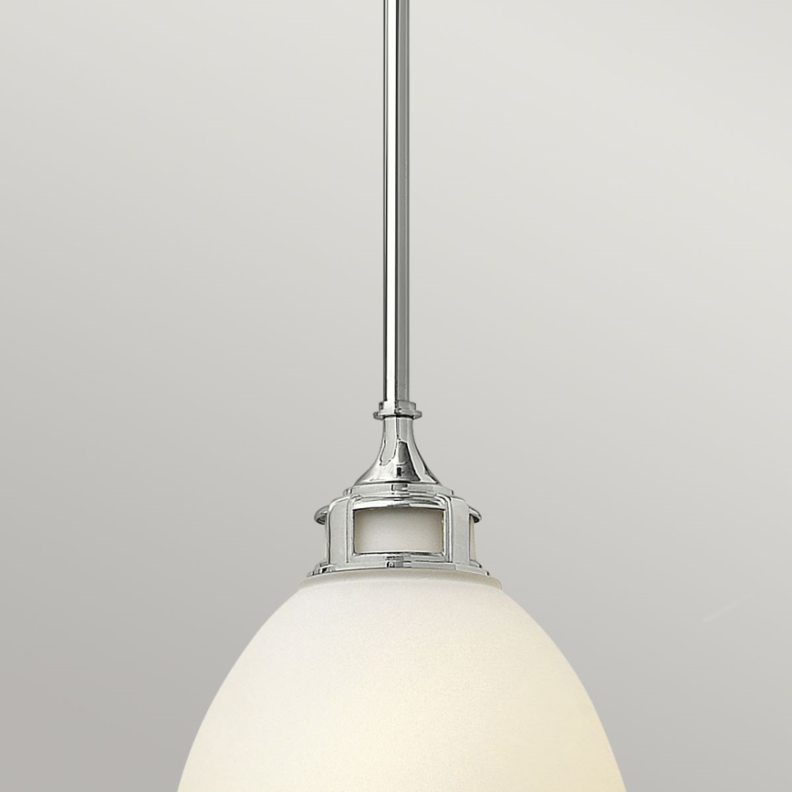 Hinkley - Luster na tyči AMELIA 1xE27/60W/230V lesklý chróm