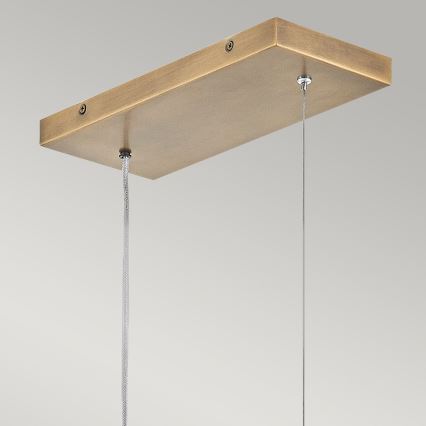 Hinkley - LED luster na lanku ARCO LED/43W/230V 3000K zlatý