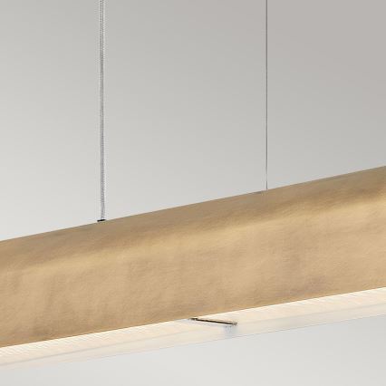 Hinkley - LED luster na lanku ARCO LED/43W/230V 3000K zlatý