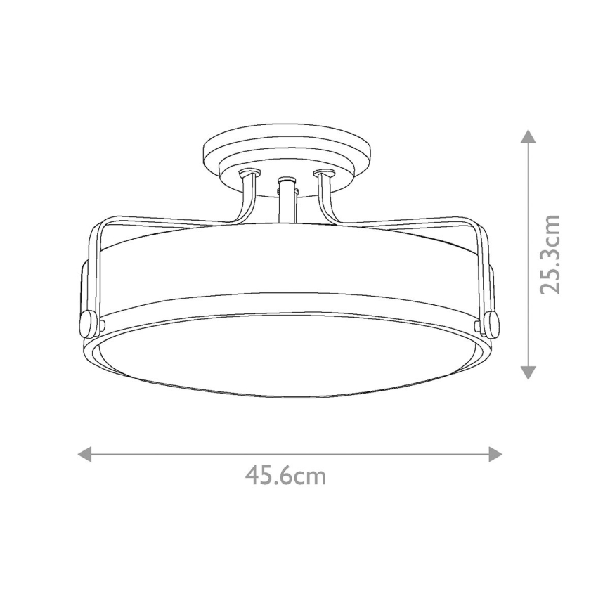 Hinkley - Prisadený luster HARPER 3xE27/60W/230V lesklý chróm