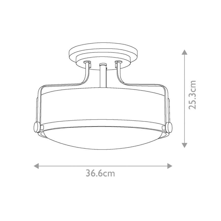 Hinkley - Prisadený luster HARPER 3xE27/60W/230V lesklý chróm
