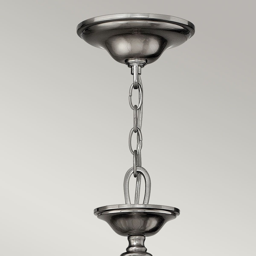 Hinkley - Závesný luster SUSSEX na reťazi 9xE14/40W/230V matný chróm