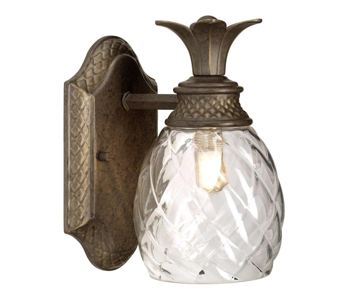 Elstead Hinkley - LED Kúpeľňové nástenné svietidlo PLANTATION 1xG9/3W/230V IP44 bronz