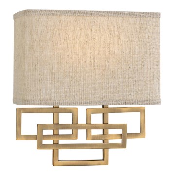 Hinkley - Nástenné svietidlo LANZA 2xE14/40W/230V bronzové