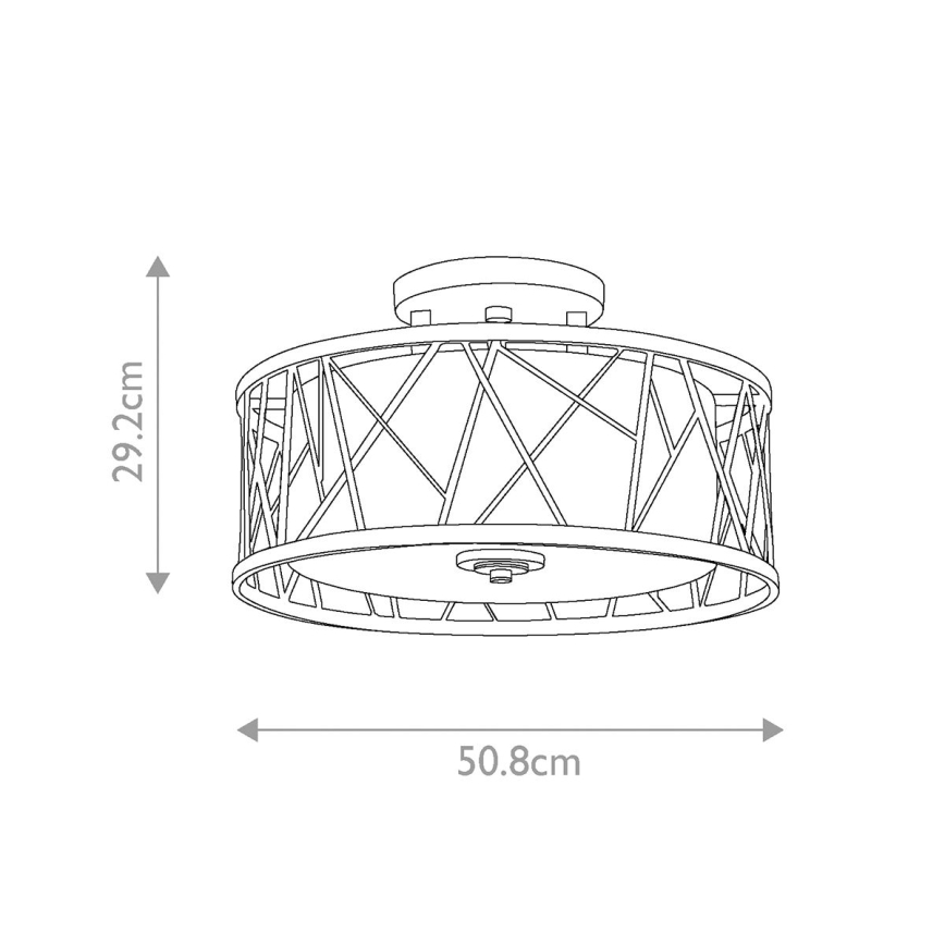 Hinkley - Prisadený luster NEST 3xE27/75W/230V zlatá