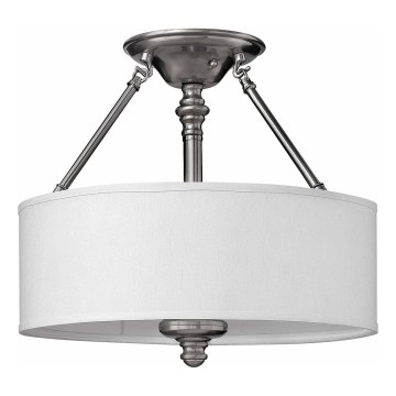 Hinkley - Prisadený luster SUSSEX 3xE27/60W/230V matný chróm