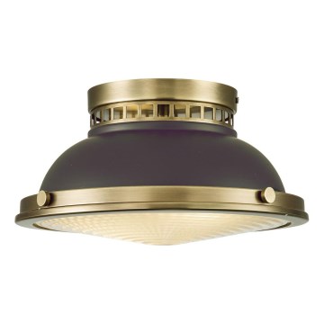 Hinkley - Stropné svietidlo AMELIA 2xE27/40W/230V čierna/mosadz