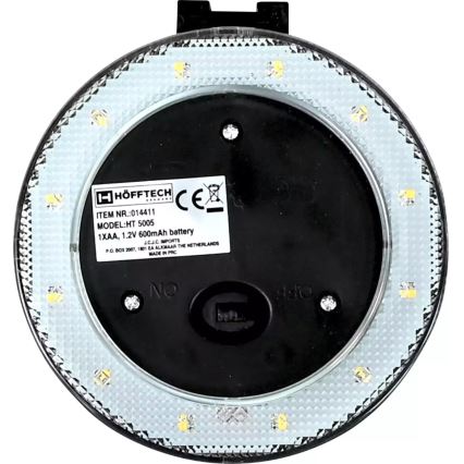 HÖFFTECH - LED solárna nástenná lampa LED/1,2V 600 mAh IP44