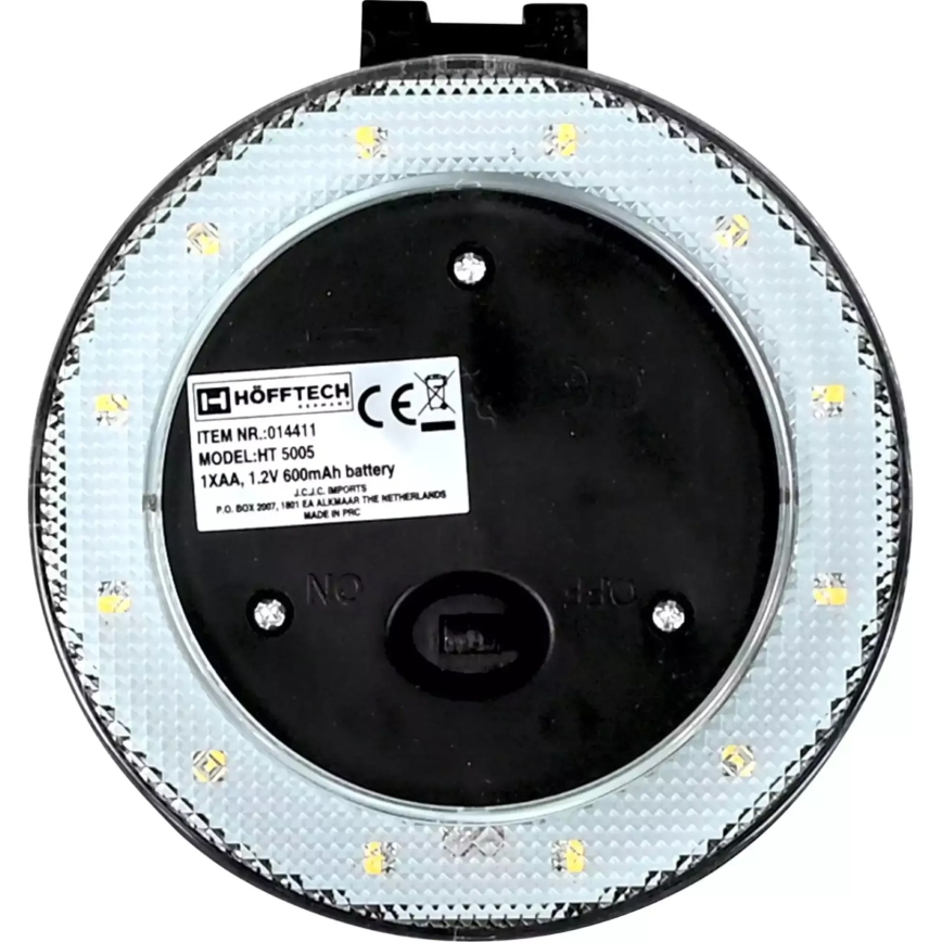 HÖFFTECH - LED solárna nástenná lampa LED/1,2V 600 mAh IP44