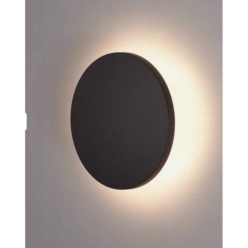 HÖFFTECH - LED Vonkajšie nástenné svietidlo LED/10W/230V guľaté IP65