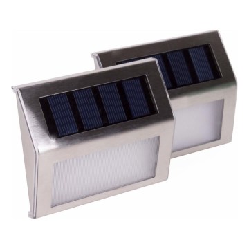 HÖFFTECH - SADA 2 ks LED solárnych nástenných svietidiel LED/1,2V 400 mAh IP44