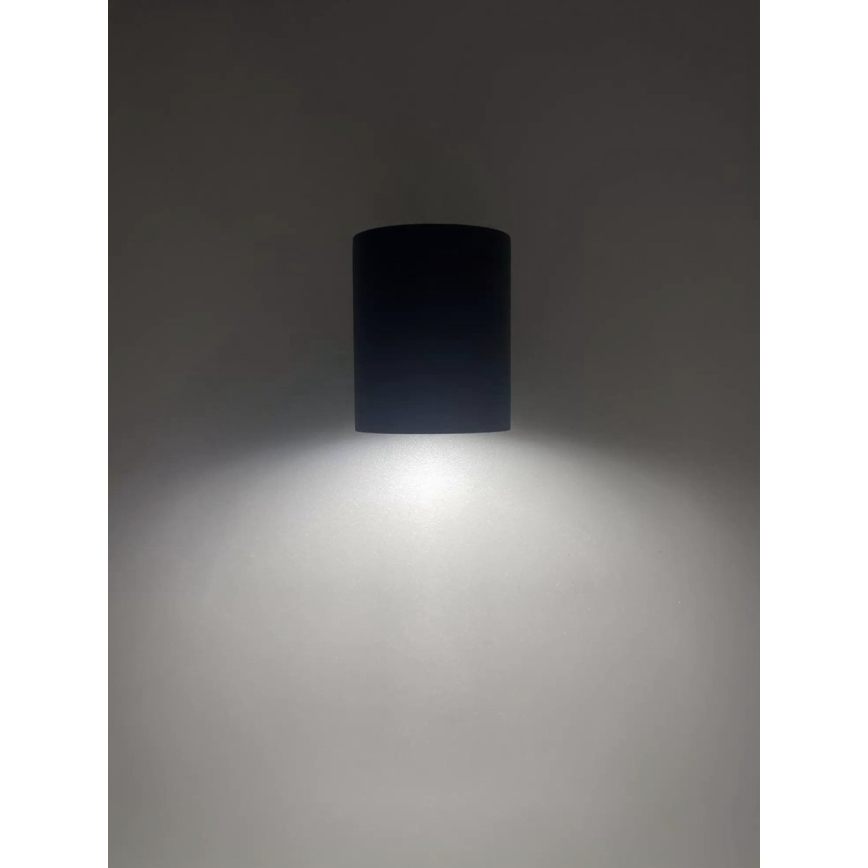 HÖFFTECH - Vonkajšie nástenné svietidlo 1xGU10/35W/230V IP65