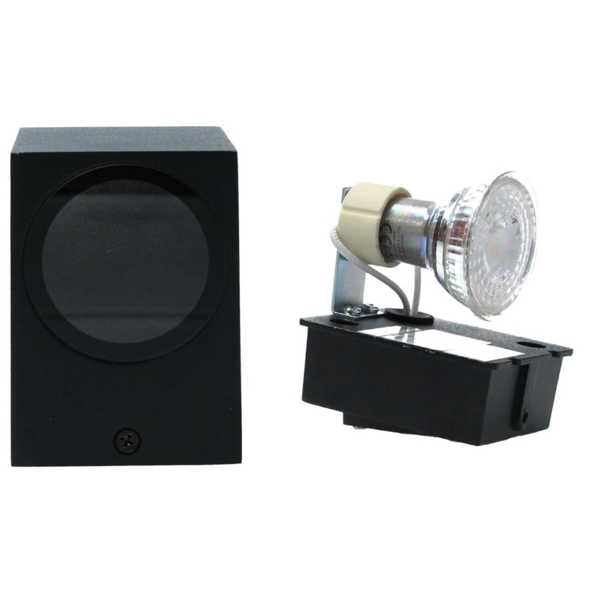 HÖFFTECH - Vonkajšie nástenné svietidlo 1xGU10/35W/230V IP65