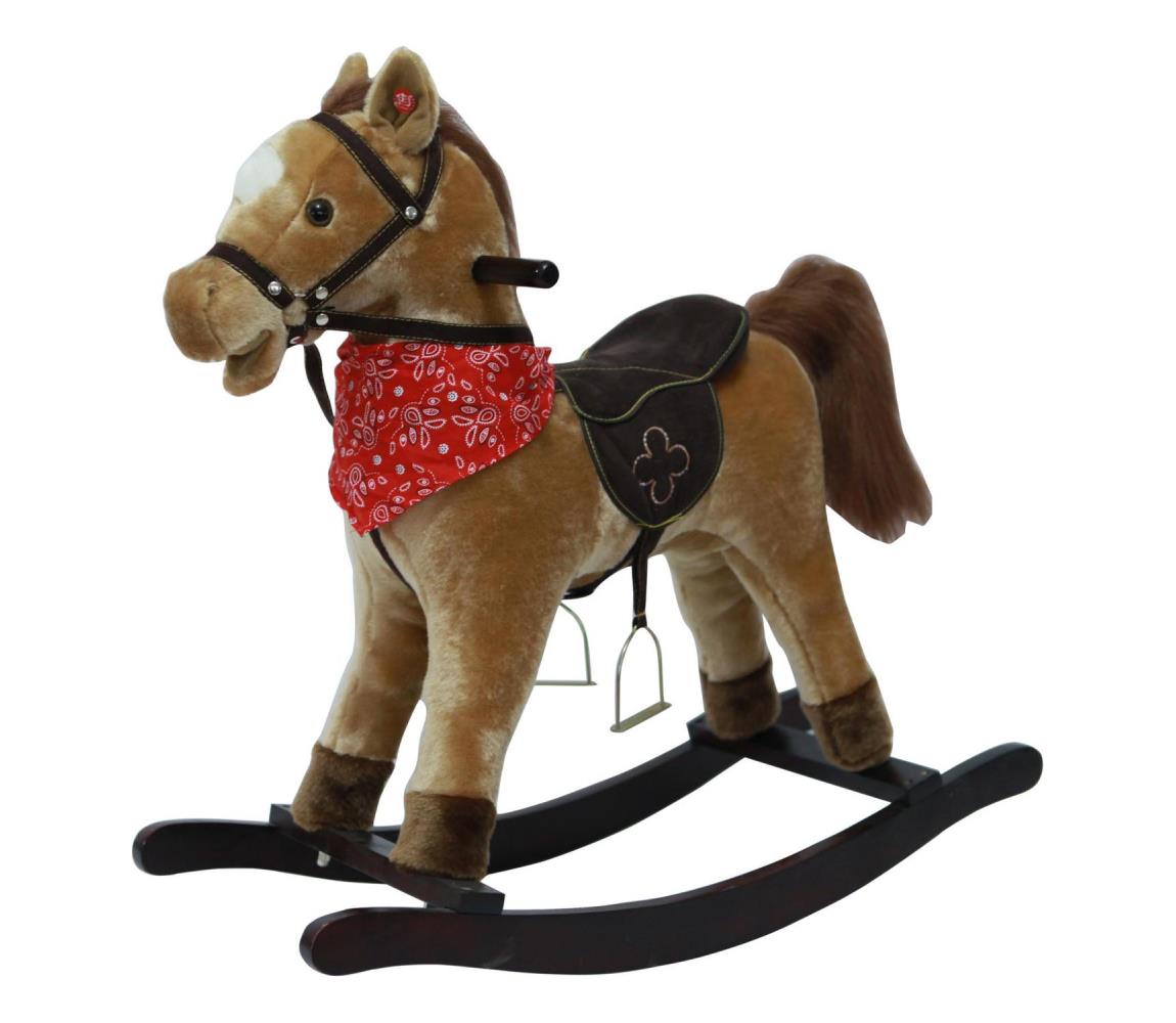 Teddies Hojdací koník s hudobnou melódiou, napájanie 3× AA 00516101
