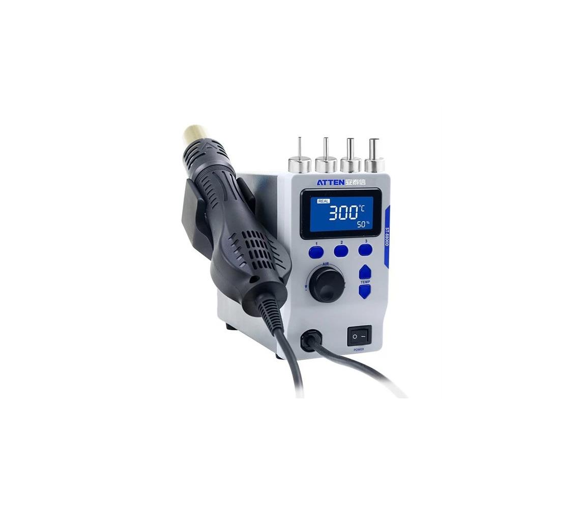 Horkovzdušná pájkovacia stanica s LCD displejom, 800 W/230 V 06520033