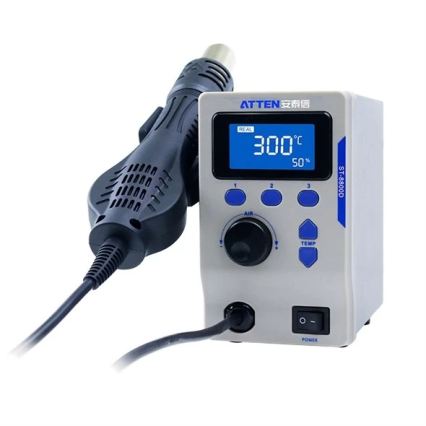 Horkovzdušná pájkovacia stanica s LCD displejom, 800 W/230 V