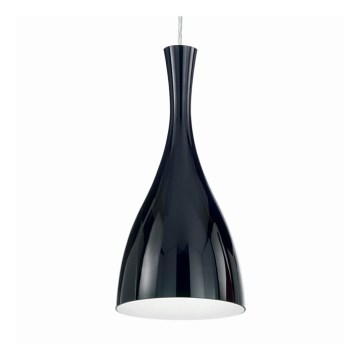 Ideal Lux 12919 - Závesné svietidlo OLIMPIA SP1 NERO 1xE27/60W/230V Ideal Lux 12919 - Závesné svietidlo OLIMPIA SP1 NERO 1xE27/60W/230V