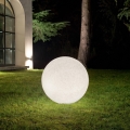 Ideal Lux - Exteriérové svietidlo DORIS 1xE27/60W/230V pr. 48 cm IP44 sivé