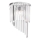 Ideal Lux - Krištáľové nástenné svietidlo CARLTON 3xE14/40W/230V lesklý chróm