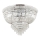 Ideal Lux - Krištáľové stropné svietidlo DUBAI 24xE14/28W/230V pr. 78 cm lesklý chróm