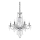 Ideal Lux - Krištáľový luster na reťazi AMADEUS 6xE14/40W/230V pr. 67 cm číra