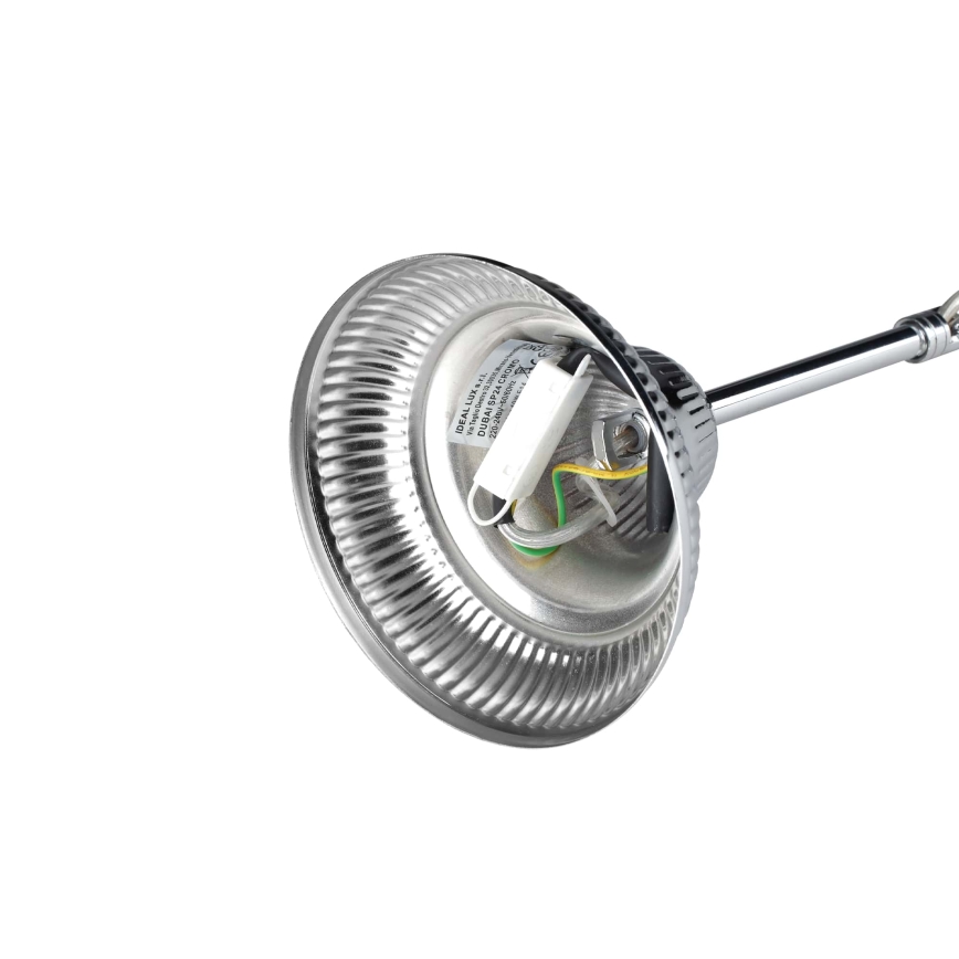 Ideal Lux - Krištáľový luster na reťazi DUBAI 24xE14/28W/230V pr. 80 cm lesklý chróm