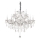 Ideal Lux - Krištáľový luster na reťazi NAPOLEON 12xE14/40W/230V pr. 74 cm lesklý chróm