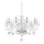 Ideal Lux - Krištáľový luster na reťazi NEGRESCO 10xE14/28W/230V pr. 85 cm číra
