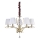 Ideal Lux - Krištáľový luster na reťazi PEGASO 5xE14/28W/230V pr. 72 cm zlatá