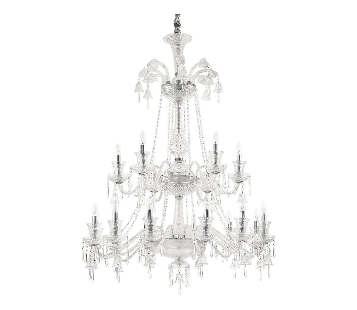 Ideal Lux Ideal Lux - Krištáľový luster na reťazi REDENTORE 18xE14/40W/230V pr. 102 cm číra