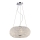 Ideal Lux - Krištáľový luster PASHA 10xE14/40W/230V pr. 55 cm lesklý chróm
